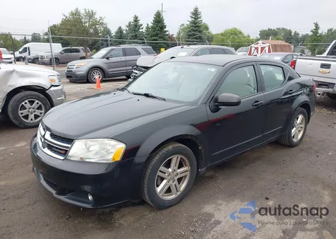 2013 Dodge Avenger Sxt from USA, damaged, VIN 1C3CDZCGXDN741204